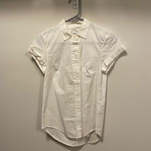New Jcrew Cotton White Smock
